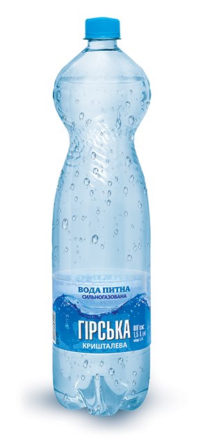 Вода питна "Гірський кришталь" 1,5 л негазована